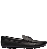  Giày Nam Prada Saffiano Leather Driver 'Black' 
