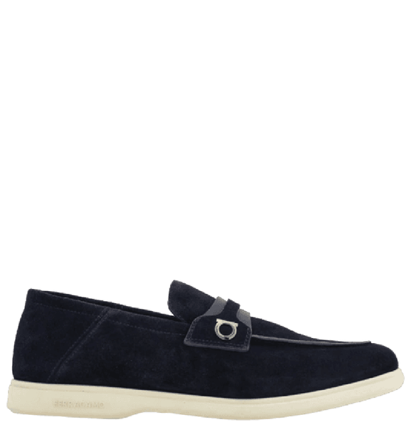  Giày Nam Salvatore Ferragamo Deconstructed Loafer 'Blue' 