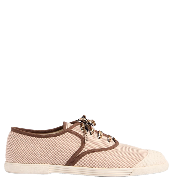  Giày Nam Valentino Bay By Bay Fabric Trainer 'Tobacco' 