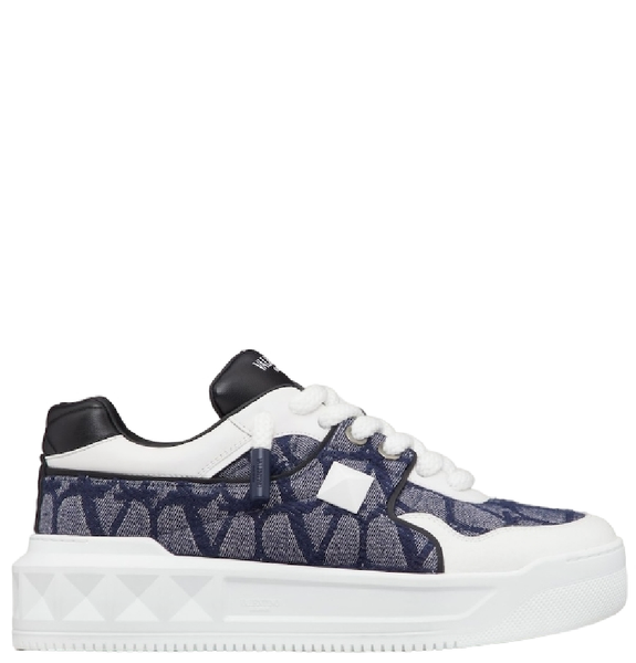  Giày Nam Valentino One Stud XL Low-top Trainer 'Denim' 