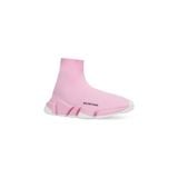  Giày Nữ Balenciaga Speed 2.0 Recycled Knit With Bicolor Sole 'Light Pink' 