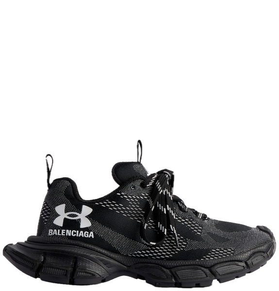  Giày Nữ Balenciaga Under Armour 3xl Knit Trainers 'Black' 