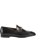  Giày Nam Gucci Jordaan Loafer 'Black Leather' 