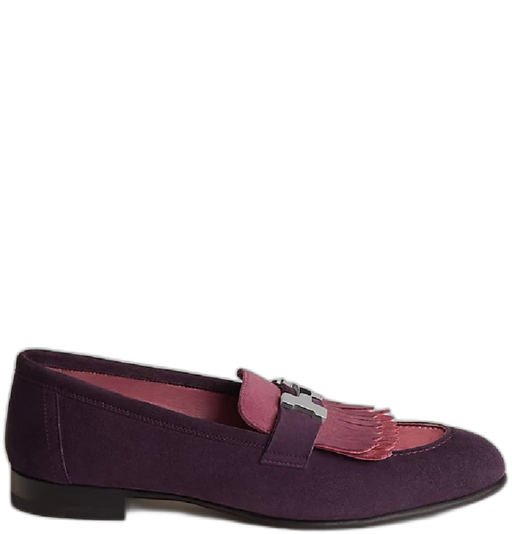 Giày Nữ Hermes Royal Loafer 'Multicolore Violet Oaxaca' 