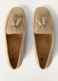  Giày Nữ Loro Piana Dot Sole Walk Loafer 'Cashew Butter' 