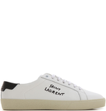  Giày Nữ Saint Laurent Court Classic Sneakers 'White' 