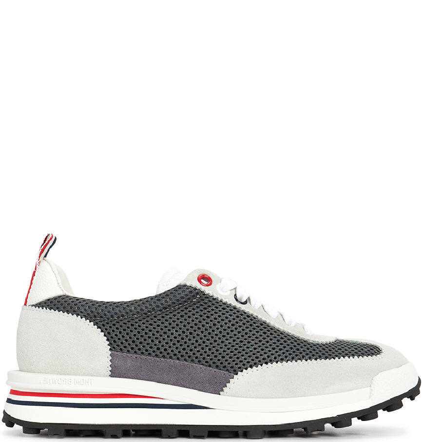 (トムブラウン) tech runner スニーカー FFD054A 06552 100 White Nylon Tech Runner | Thom Browne