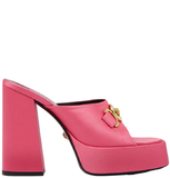  Giày Nữ Versace Aevitas Satin Platform 'Fuchsia' 