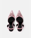  Giày Nữ Versace Crystal La Medusa Pumps 'Pink' 