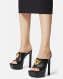  Giày Nữ Versace La Medusa Platform Mules 'Black' 