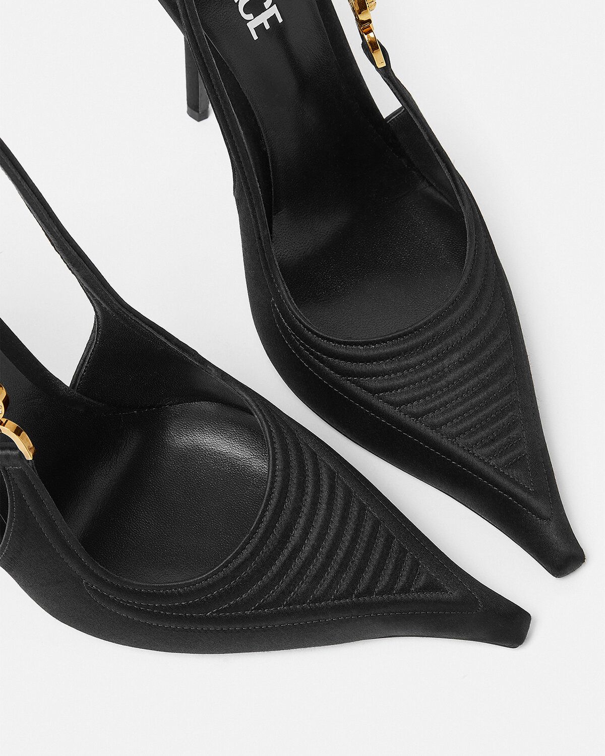  Giày Nữ Versace Medusa '95 Corset Pumps 'Black' 