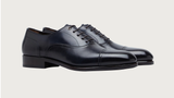  Giày Salvatore Ferragamo Nam Gancini Oxford 'Dark Blue' 