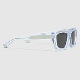  Kính Gucci Rectangular Frame Sunglasses 'Crystal Grey' 