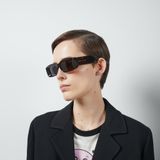  Kính Nữ Gucci Rectangular Frame Sunglasses 'Brown' 