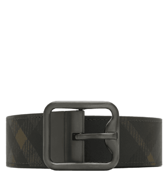  Thắt Lưng Nam Burberry Reversible Check B Buckle Belt 'Black' 