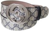  Thắt Lưng Nam Gucci GG Supreme Canvas Belt 'Beige' 