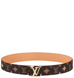  Thắt Lưng Nam Louis Vuitton LV Tag 40MM Reversible Belt 'Brown' 