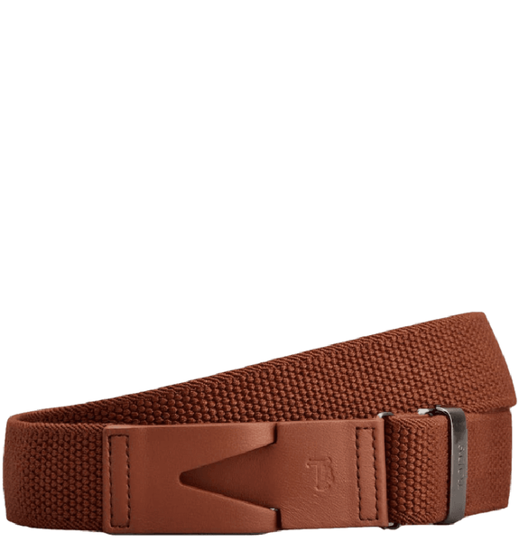  Thắt Lưng Nam Tod's Belt Canvas Leather 'Brown' 