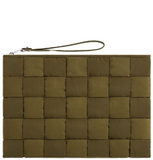  Túi Nam Bottega Veneta Cassette Large Flat Pouch 'Mud' 