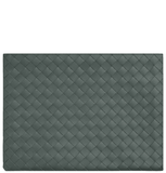  Túi Nam Bottega Veneta Intrecciato Half Zip Pouch 'Slate' 
