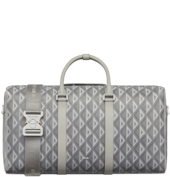  Túi Nam Dior Lingot 50 Duffle CD Diamond Canvas 'Gray' 