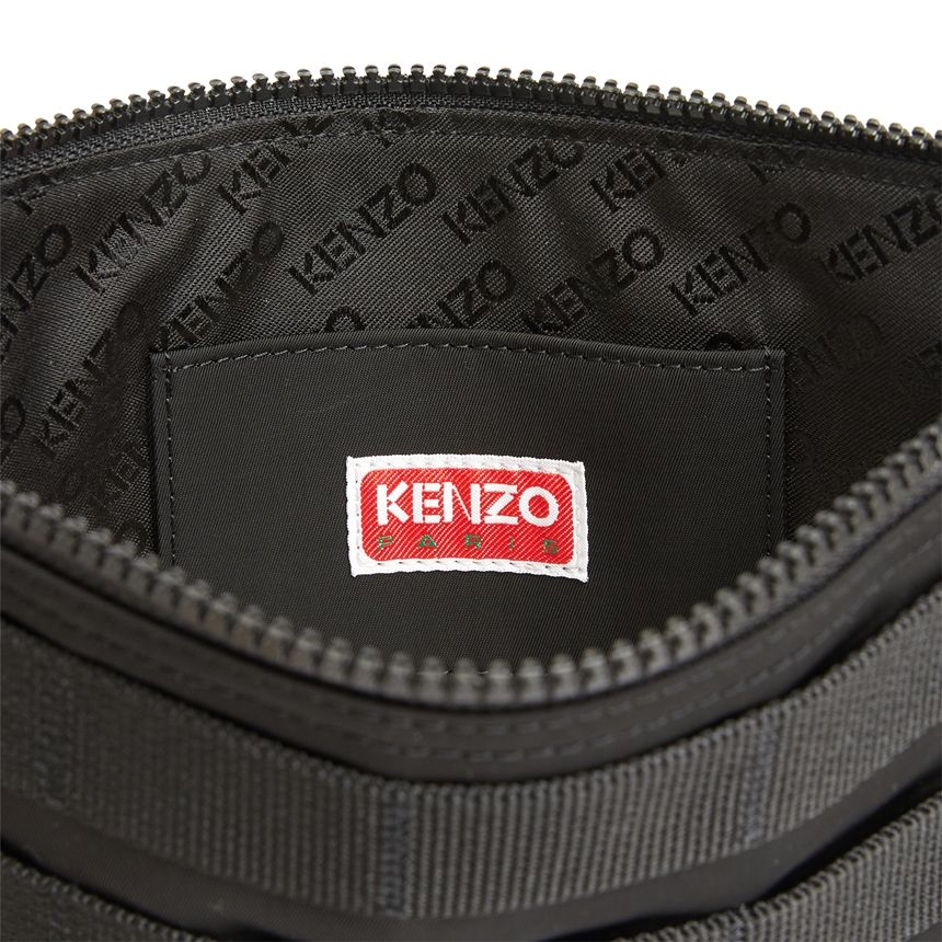  Túi Nam Kenzo Jungle Large Common Crossbody Bag 'Black' 