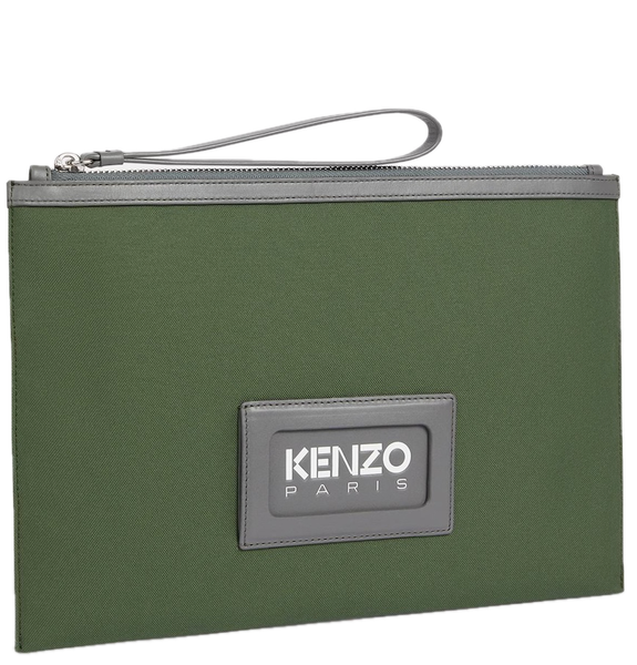  Túi Nam Kenzo Kenzography Large Clutch 'Dark Khaki' 