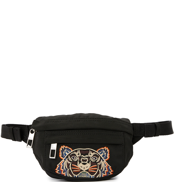  Túi Nam Kenzo Tiger Crest Mini Common Belt Bag 'Black' 