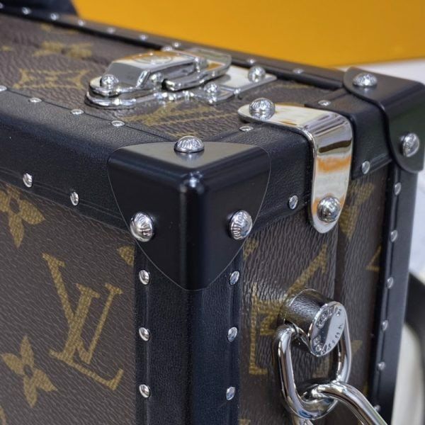 Louis Vuitton Monogram Macassar Clutch Box