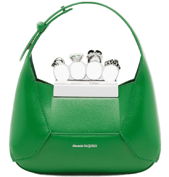  Túi Nữ Alexander McQueen Jewelled Mini Bag 'Bright Green' 
