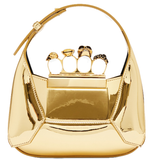  Túi Nữ Alexander McQueen Jewelled Hobo Mini Bag 'Gold' 