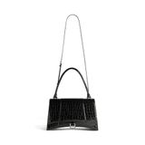  Túi Nữ Balenciaga Hourglass Hinge Medium Handbag 'Black' 