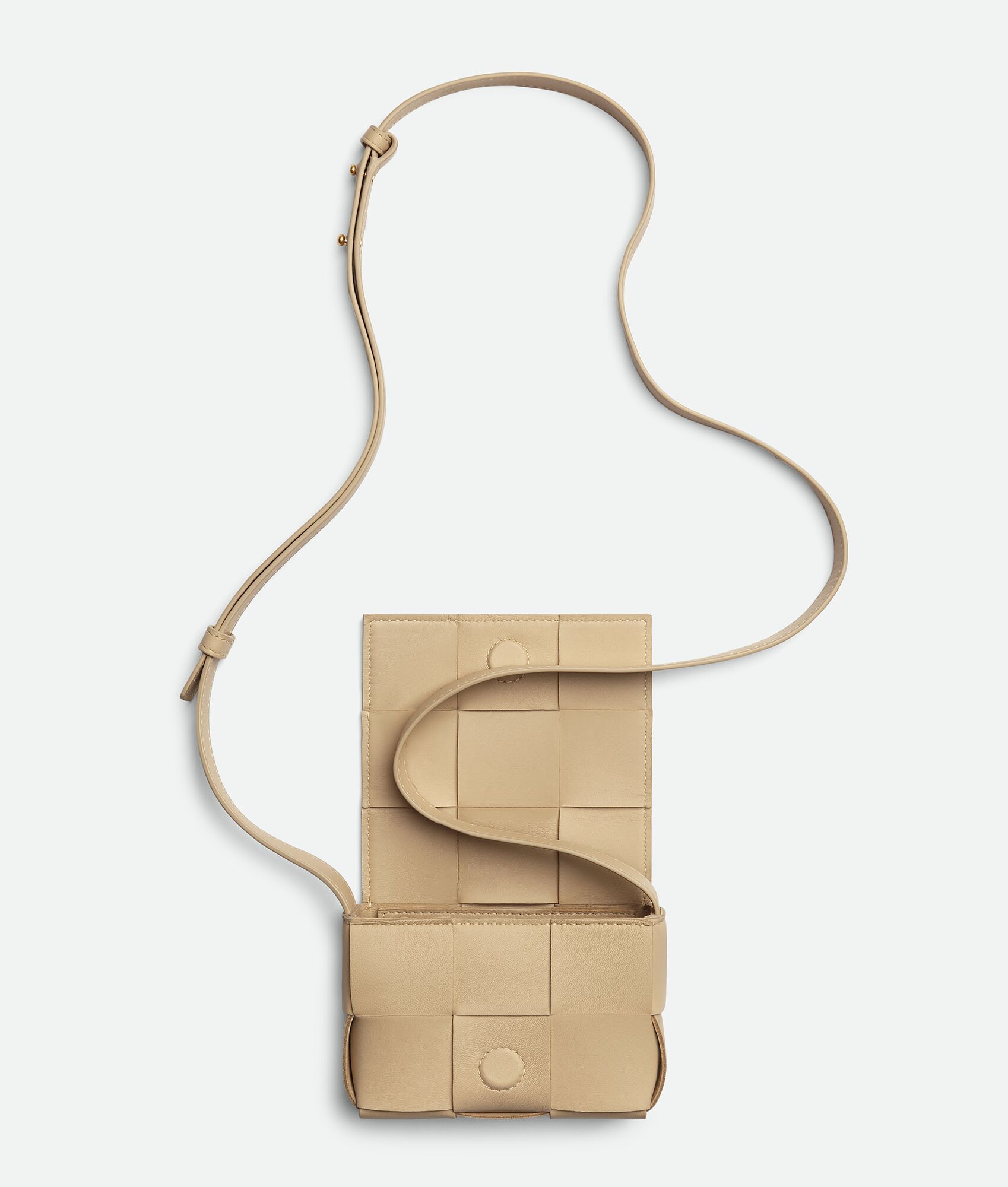 Túi Nữ Bottega Veneta Candy Cassette Bag 'Oatmeal