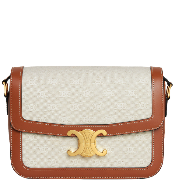  Túi Nữ Celine Classique Triomphe Calfskin 'Natural Tan' 