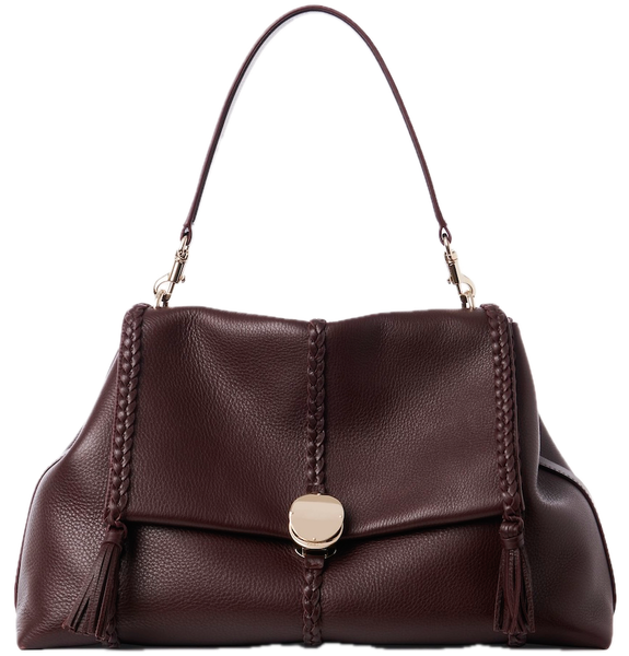  Túi Nữ Chloe Penelope Large Soft Shoulder Bag 'Deep Violine' 