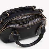  Túi Nữ Chloe Small Bag Daria Grained Shiny 'Black' 