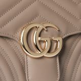  Túi Nữ Gucci GG Marmont Small Shoulder Bag 'Taupe' 