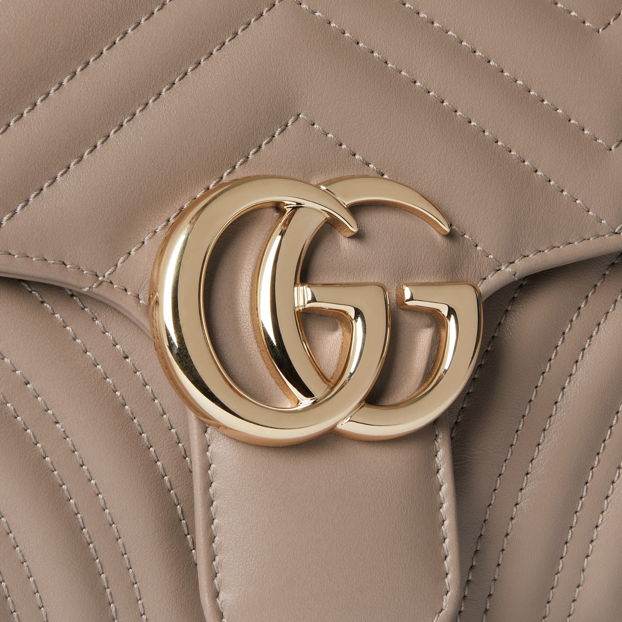  Túi Nữ Gucci GG Marmont Small Shoulder Bag 'Taupe' 