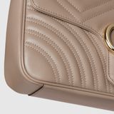 Túi Nữ Gucci GG Marmont Small Shoulder Bag 'Taupe' 