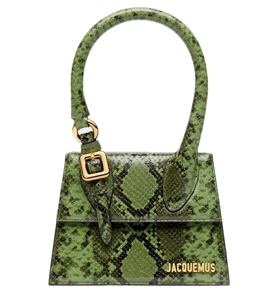  Túi Nữ Jacquemus Medium Chiquito With Buckle 'Green' 