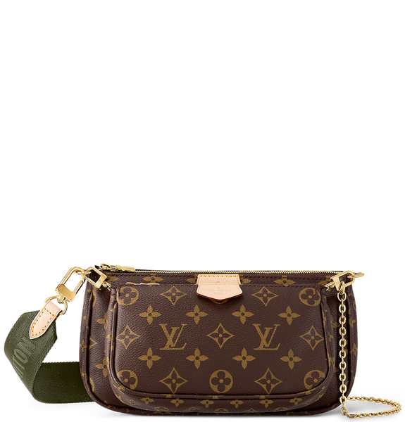  Túi Nữ Louis Vuitton Multi Pochette Accessoires Monogram 'Khaki Green' 