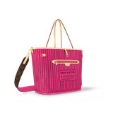  Túi Nữ Louis Vuitton Neverfull Bandoulière MM Tote Bag 'Rose' 