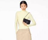  Túi Nữ Marc Jacobs Croc-embossed J Marc Mini Bag 'Black' 