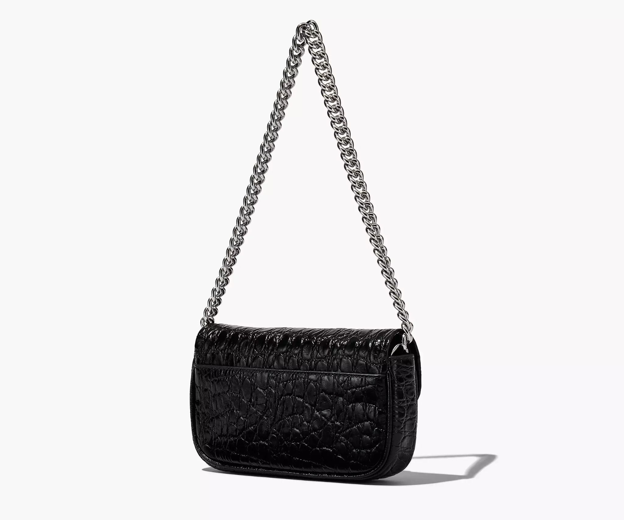  Túi Nữ Marc Jacobs Croc-embossed J Marc Mini Bag 'Black' 