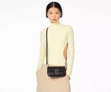  Túi Nữ Marc Jacobs Croc-embossed J Marc Mini Bag 'Black' 