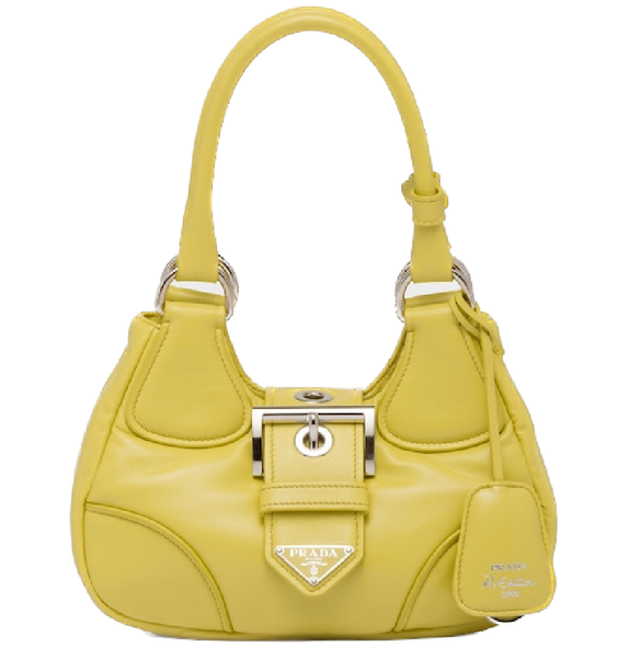  Túi Nữ Prada Moon Padded Leather Bag 'Citron Yellow' 