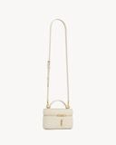  Túi Nữ Saint Laurent Gaby Vanity Bag 'Blanc Vintage' 