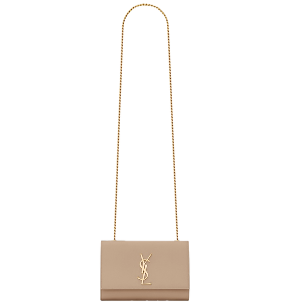  Túi Nữ Saint Laurent Kate Small In Grain De Poudre 'Beige' 