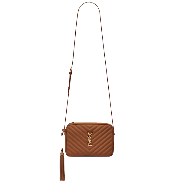  Túi Nữ Saint Laurent Lou In Quilted Leather 'Cinnamon' 