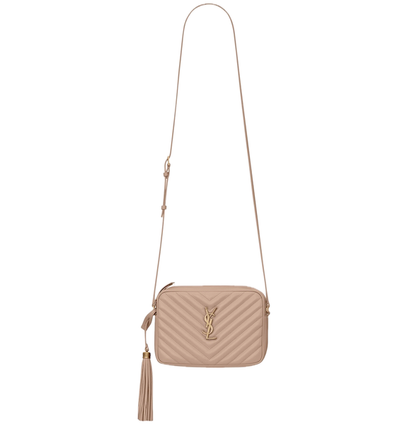  Túi Nữ Saint Laurent Lou In Quilted Leather 'Rosy Sand' 